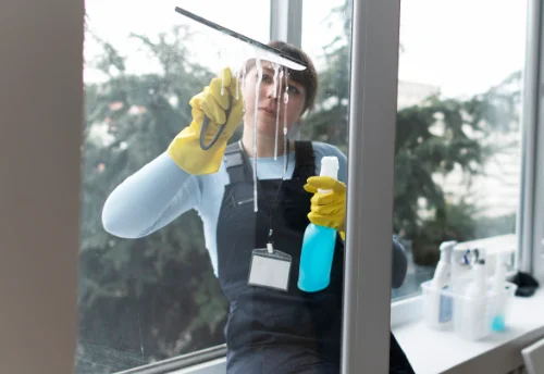 Nettoyage de vitres intérieures et extérieures à Viry